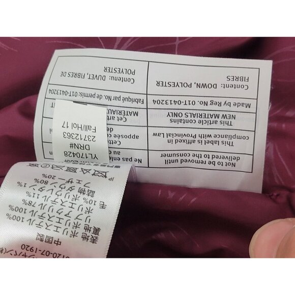 Eddie Bauer Women’s 1936 Skyliner Down Goose Vest Black/Red Plaid Quilted Size L - Picture 9 of 12